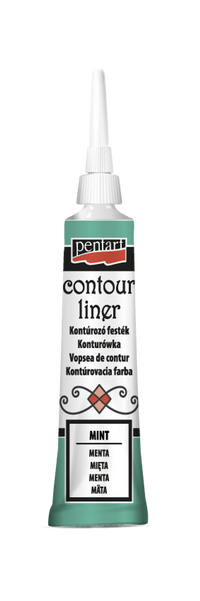 Pentart Contour liner 20ml, design by Pentart, hardware > tools > paint tools, for decoupage and crafting