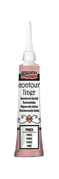 Pentart Contour liner 20ml, design by Pentart, hardware > tools > paint tools, for decoupage and crafting