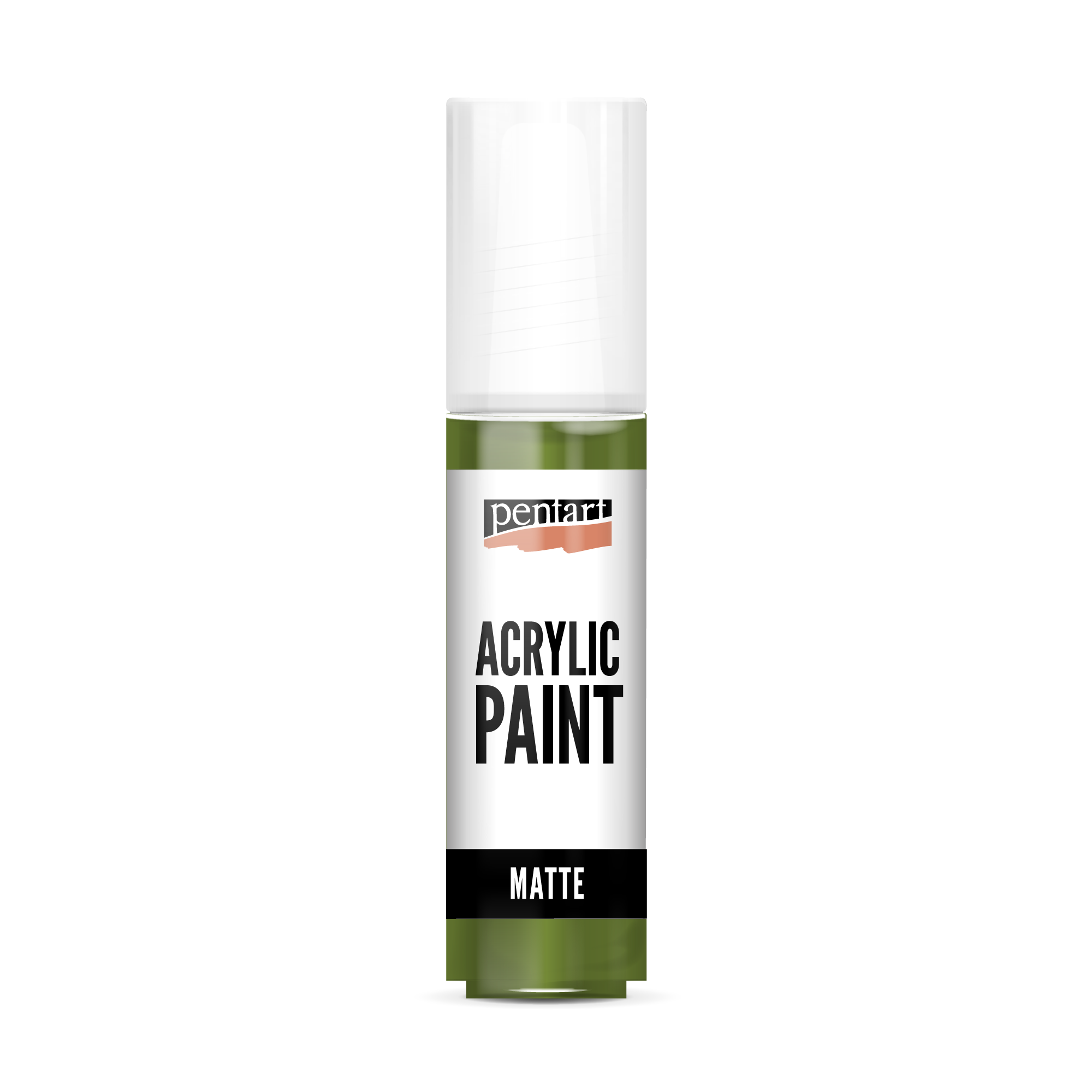 Acrylic paint matte