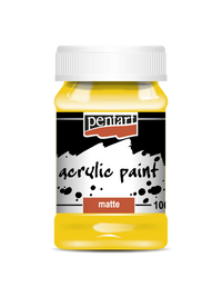 Acrylic paint matte
