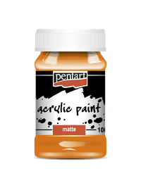 Acrylic paint matte