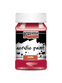 Acrylic paint matte