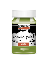 Acrylic paint matte
