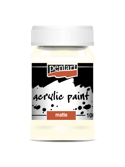Acrylic paint matte