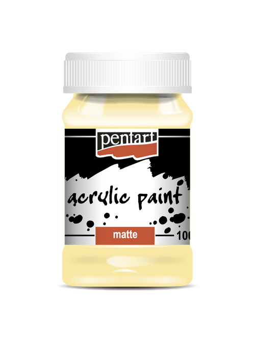 Acrylic paint matte