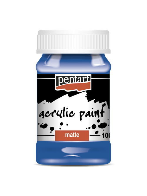 Acrylic paint matte