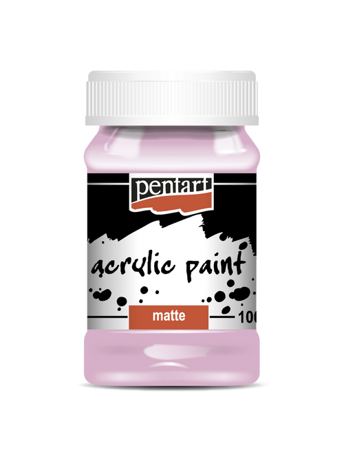 Acrylic paint matte