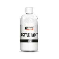 Acrylic paint matte