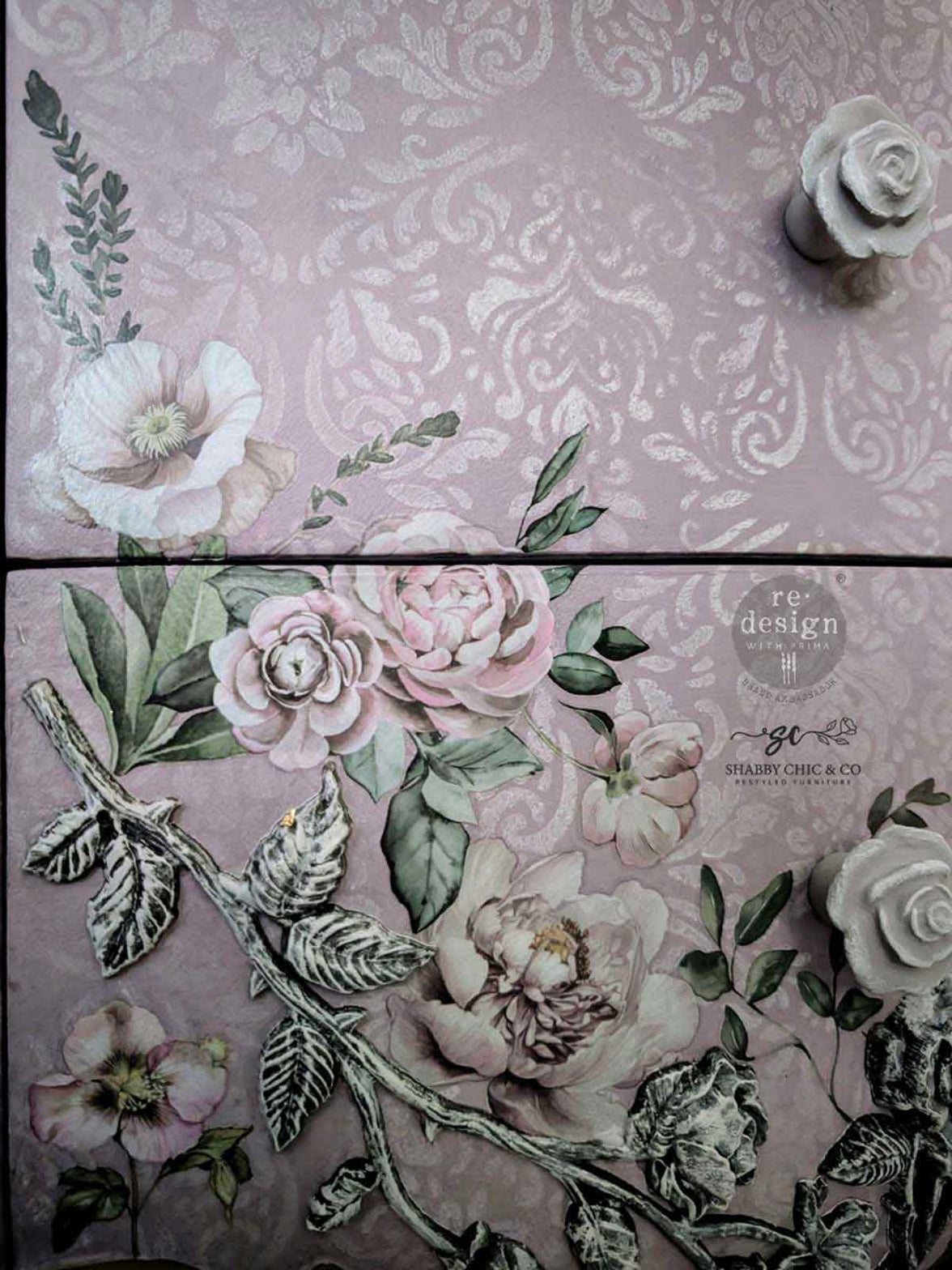 Blossom Breeze Small Transfers - Blossom Breeze - 3 sheets, 6"x12"