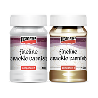 Fineline Crackle Varnish 2 Components Set