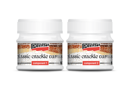 Crackle Varnish Classic 2 Components Set