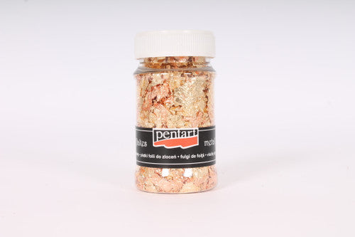 Pentart Metal flakes, 100 ml Gold