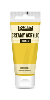 Creamy Acrylic Metallic