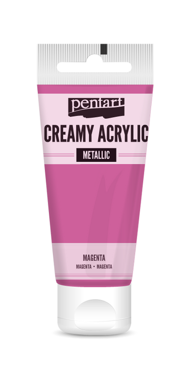 Creamy Acrylic Metallic