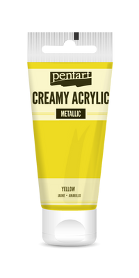 Creamy Acrylic Metallic