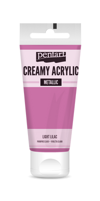 Creamy Acrylic Metallic