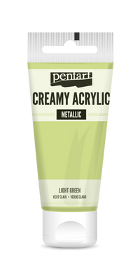 Creamy Acrylic Metallic