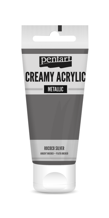 Creamy Acrylic Metallic