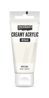 Creamy Acrylic Metallic