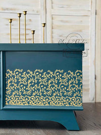 Vineyard Elegance, ReDesign Prima Foil Transfers - Kacha Foil Transfer, Furniture Transfers, Mirror Transfer, Glass Transfers, Glass Jar Foil, (Copy)