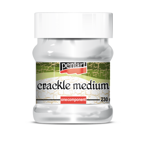 Pentart 1 component Crackle Medium 2 sizes
