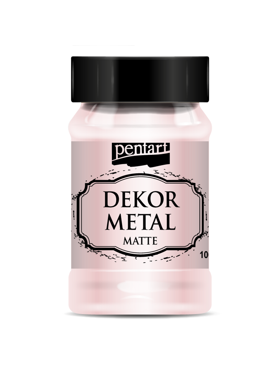 Dekor Metal matte 100 ml, design by Pentart, arts & entertainment > hobbies & creative arts > arts & crafts > art & crafting materials > craft paint, ink & glaze > paint mediums, for decoupage and crafting