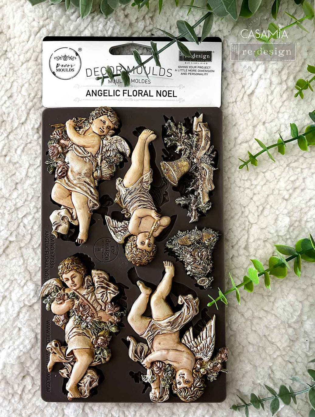 Decor Moulds® - Angelic Floral Noel