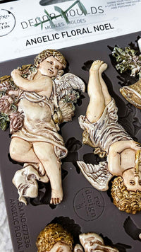 Decor Moulds® - Angelic Floral Noel