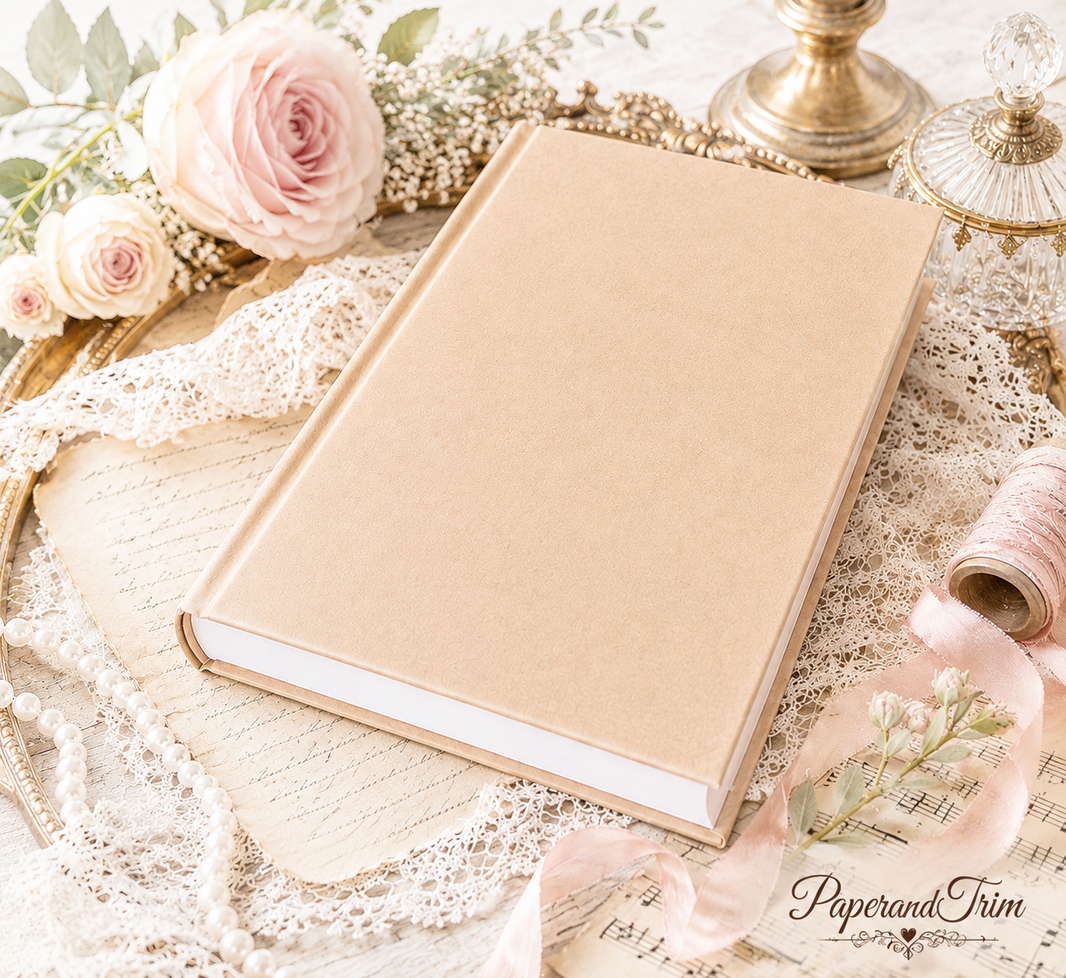 Kraft Notebook - Blank A5 Size, Journal Book