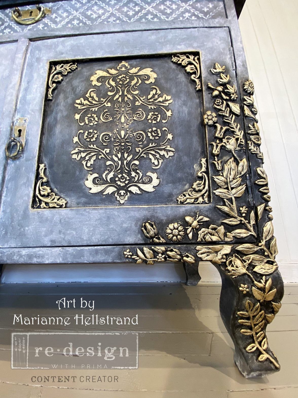 Redesign Décor Moulds® 5"x8" - Etruscan Rose