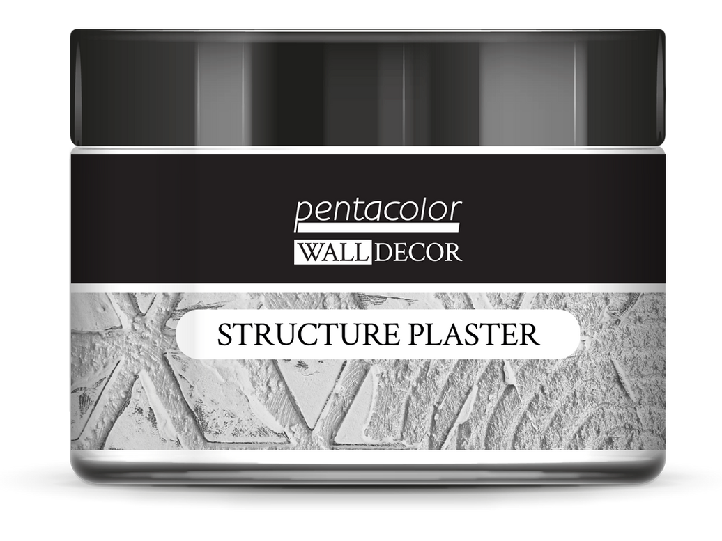 Pentart WD Structure Plaster, design by Pentart, hardware > building consumables > wall patching compounds & plaster, for decoupage and crafting
