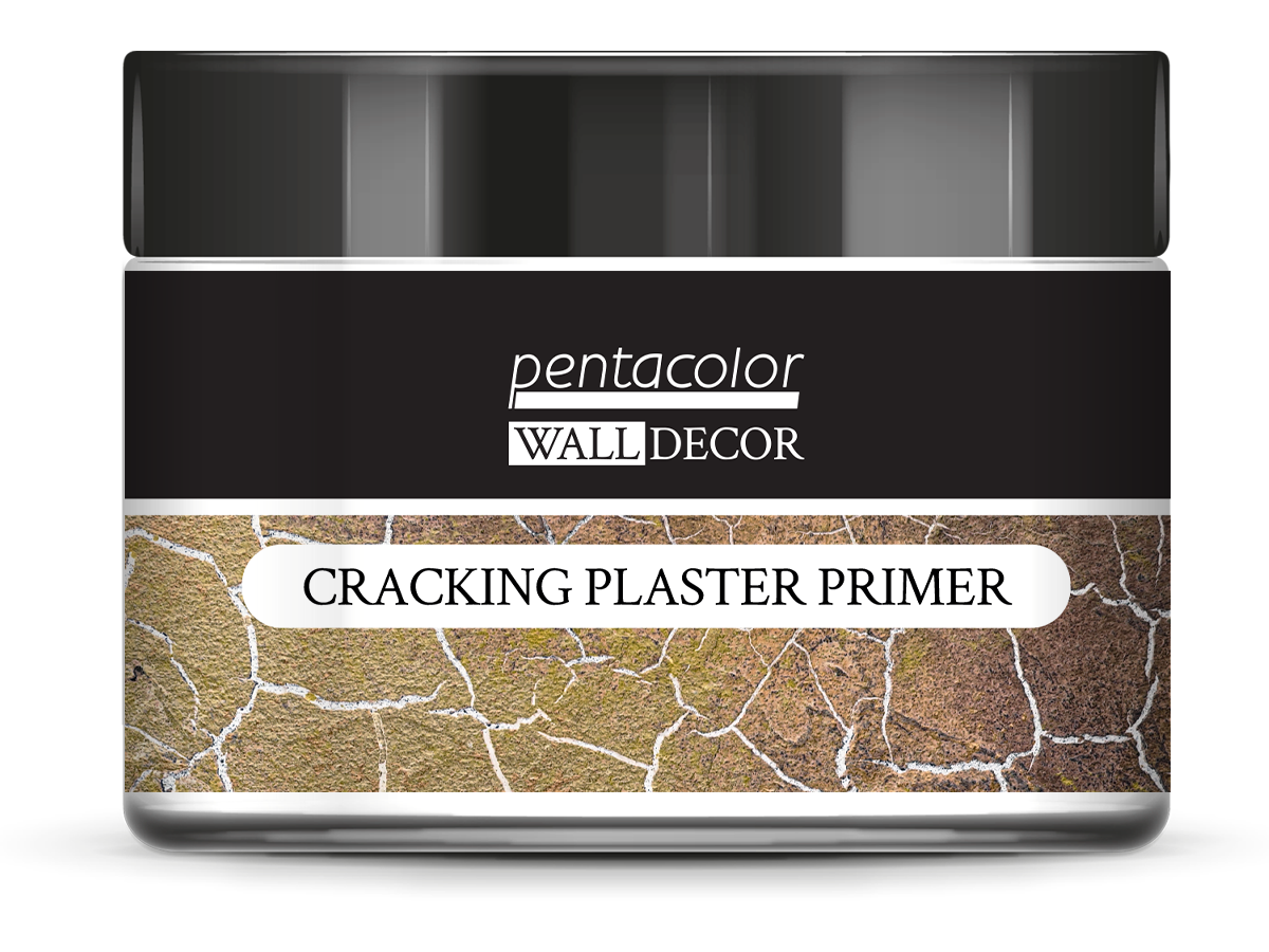 Pentart WD Cracking Plaster Primer, design by Pentart, hardware > building consumables > wall patching compounds & plaster, for decoupage and crafting