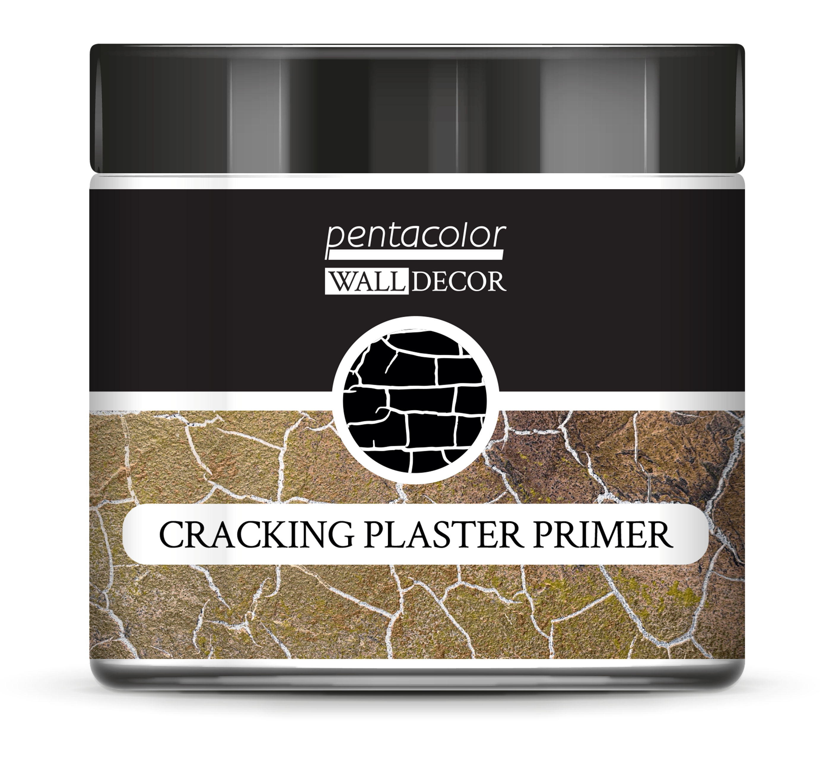 Pentart WD Cracking Plaster Primer, design by Pentart, hardware > building consumables > wall patching compounds & plaster, for decoupage and crafting