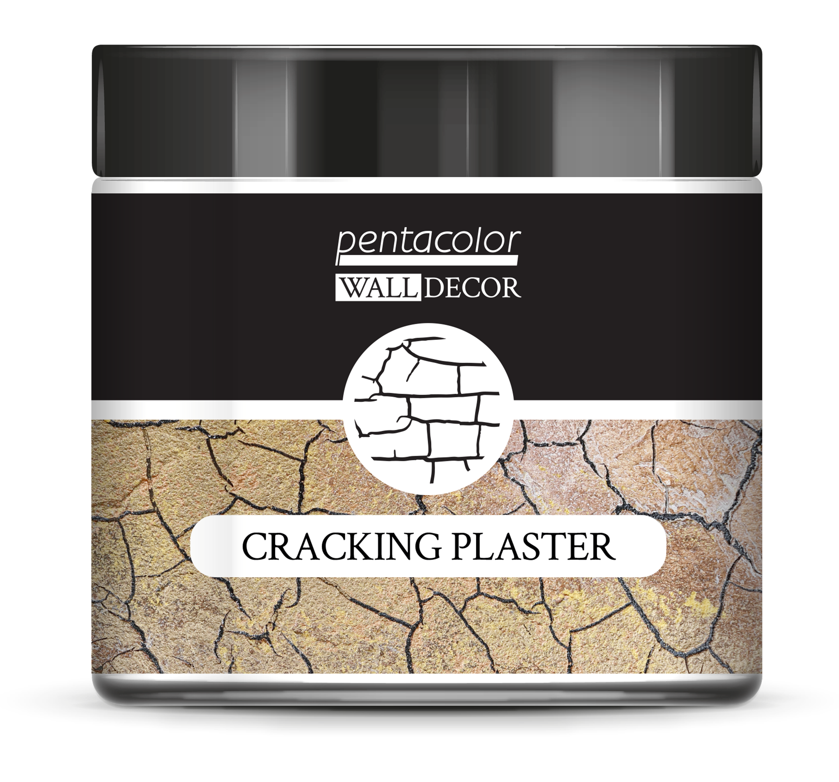 Pentart WD Cracking Plaster, design by Pentart, hardware > building consumables > wall patching compounds & plaster, for decoupage and crafting