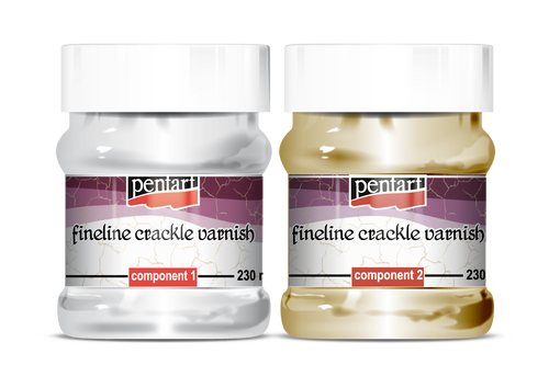 Pentart Fineline Crackle SETS