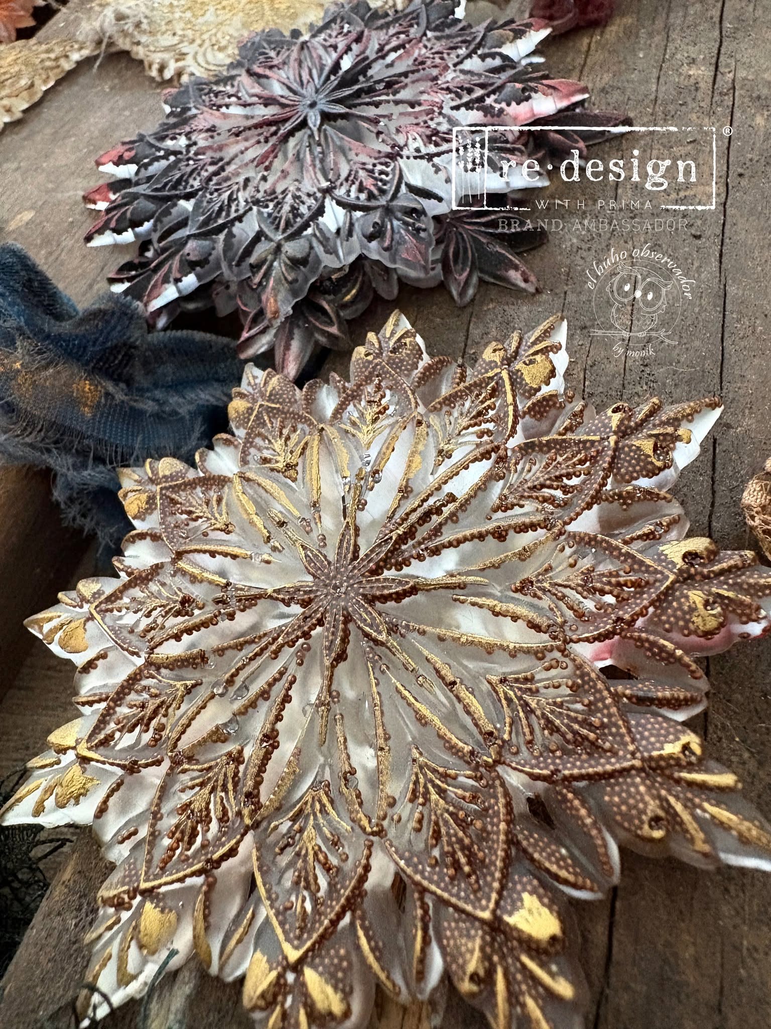 New Ornament Mould - Dazzling Ornates, Bauble Mold, Holiday Ornaments, Prima Mold, Silicone Molds, Casting Mold, Chocolate Mold, Upcycling, Candy Molds