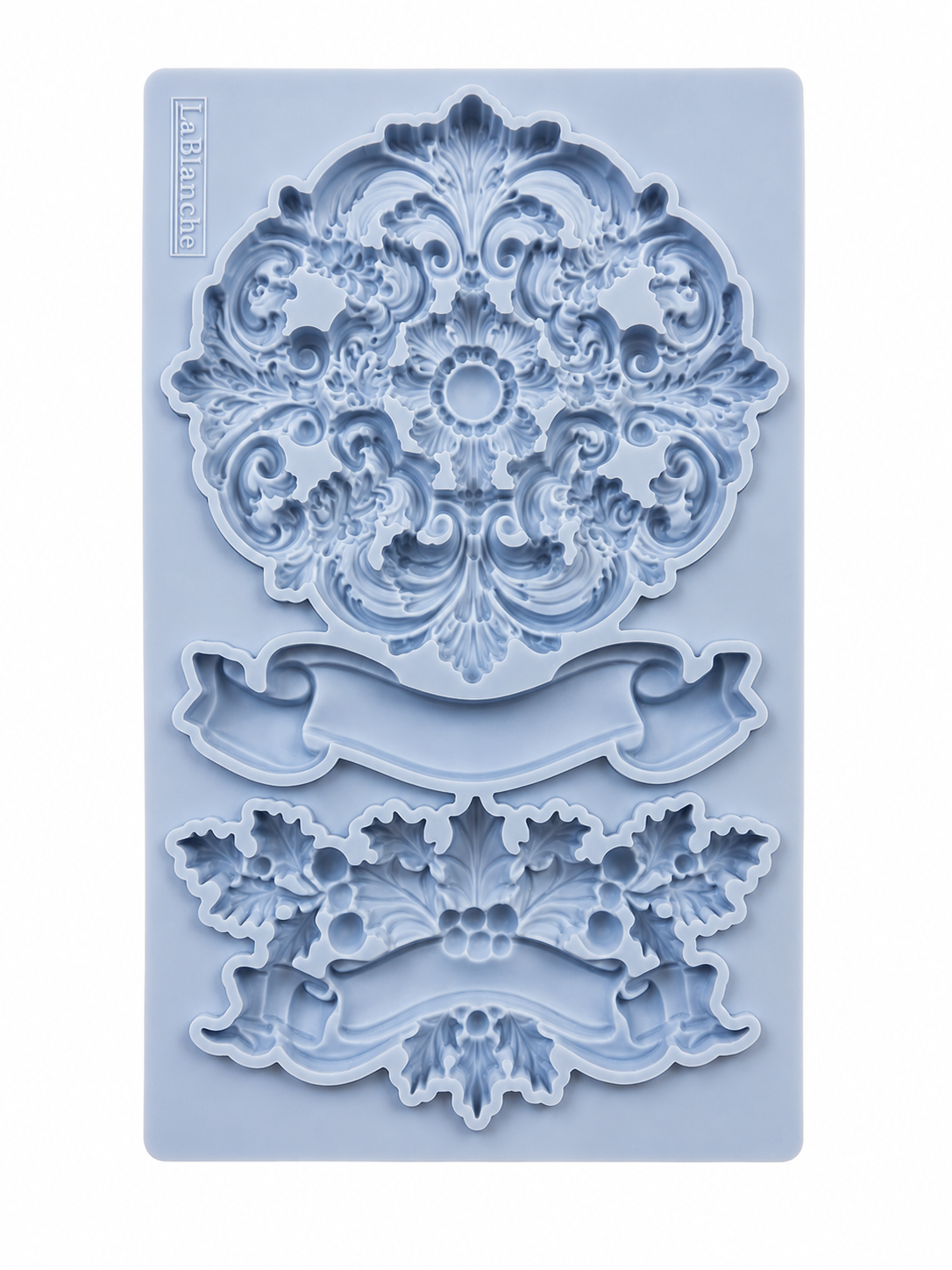 LaBlanche Silicone Mould - Ilex Banner Silicone Mould