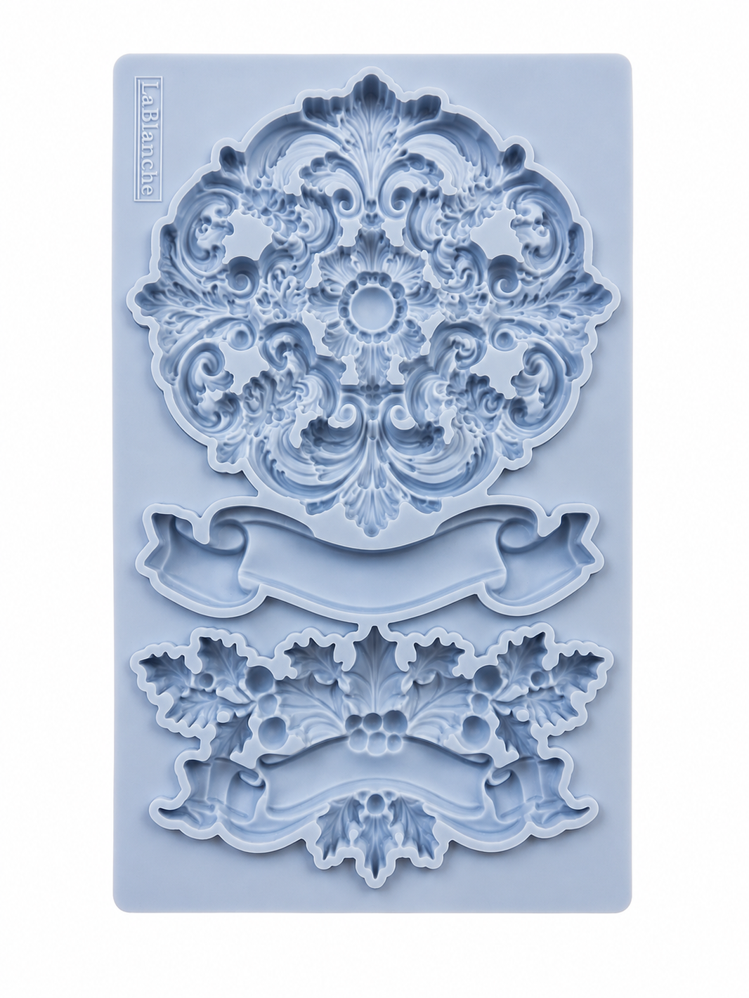 LaBlanche Silicone Mould - Ilex Banner Silicone Mould