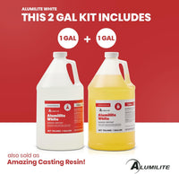 Amazing Casting Resin - Includes Parts A & B; 1 Gallon/ Total 2 Gallons