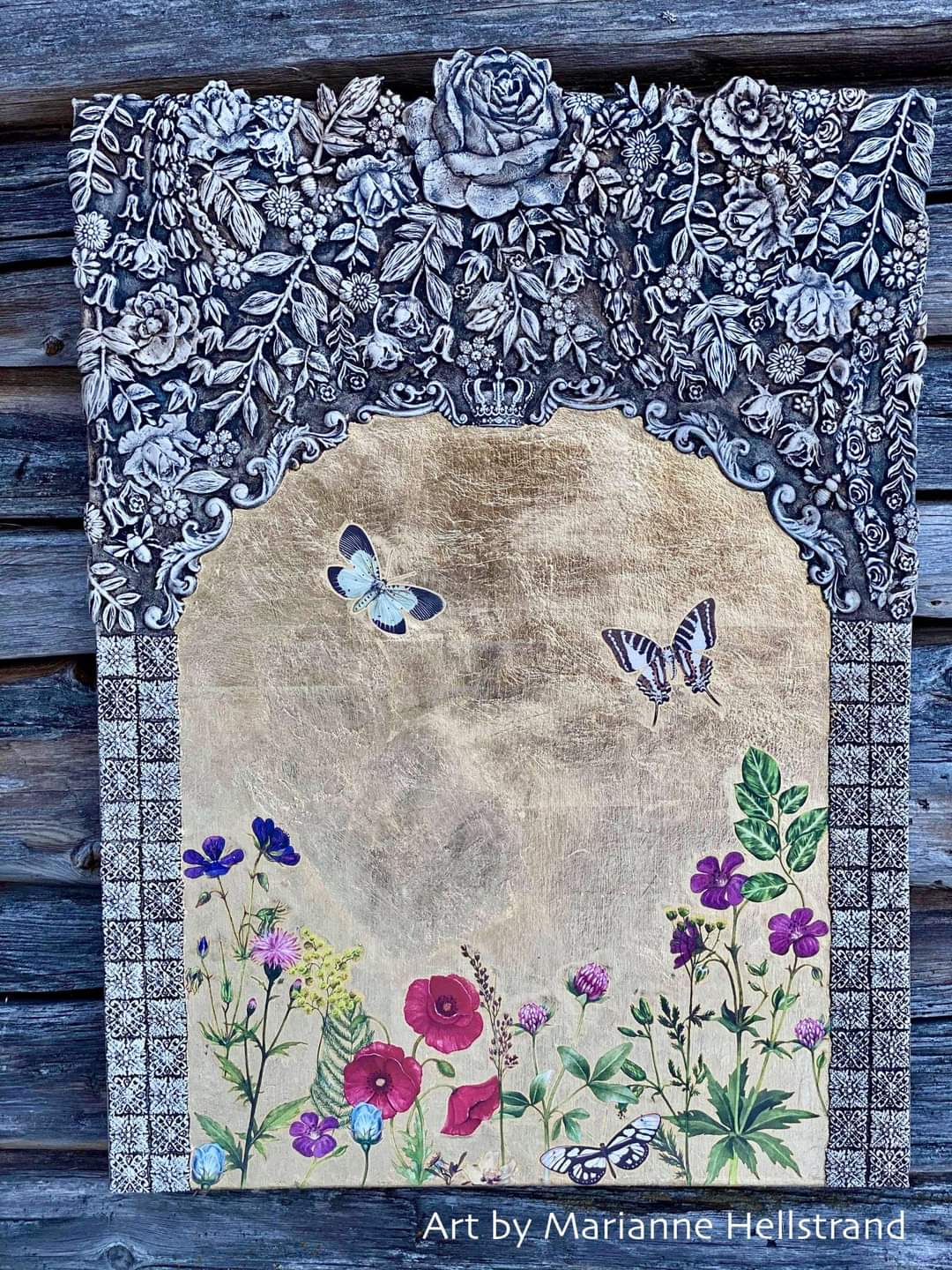 Re.Design Decor Transfers - Floral Collection Transfer, Wall Flower Transfers