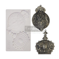 Redesign Decor Moulds® – Victorian Adornments – 5″x8″, 8mm thickness