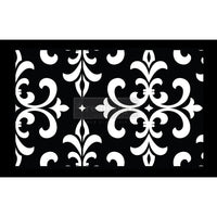 Stick & Style CECE - Modern Damask - 1 roll, 7" x 3yds (6" design)