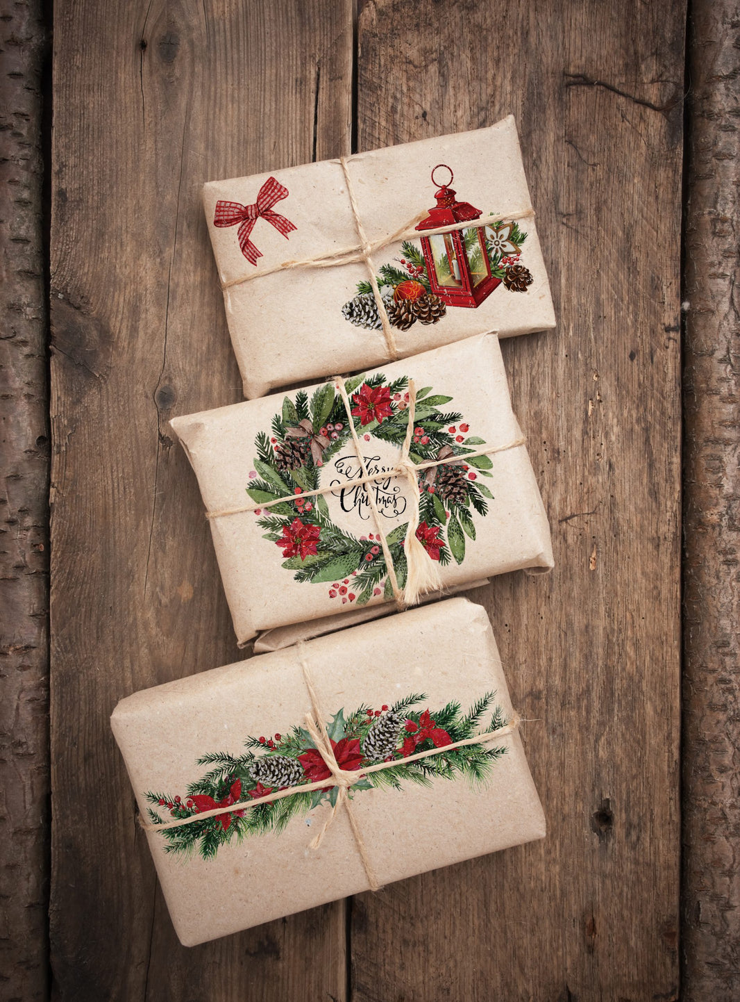 Small Transfers - Classic Christmas - 3 sheets, 6"x12"