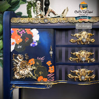Decor Transfers® CeCe - Fleur Noir