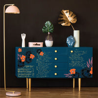 Decor Transfers® CeCe - Fleur Noir