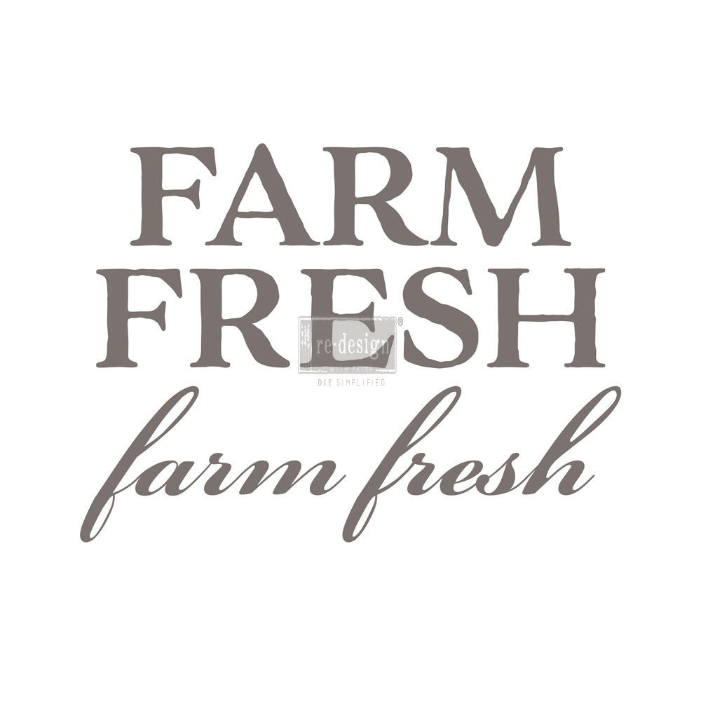 Redesign Transfer - Farm Fresh 29.8x23