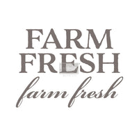 Redesign Transfer - Farm Fresh Word Transfer