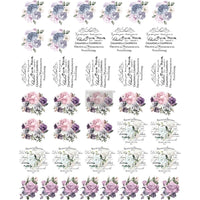 Redesign Knob Transfer - Paris Cottage 8.5"X10.5" Sheet size