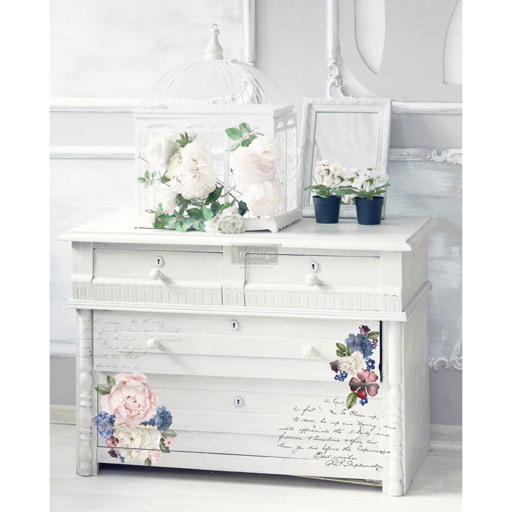 Redesign Decor Transfers - Lavender Bush, Large Furniture Transfer