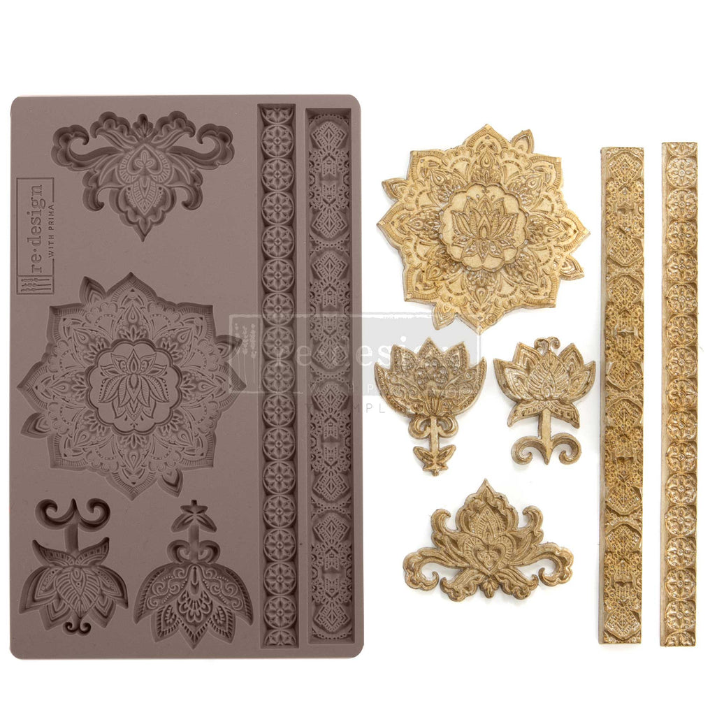 Redesign Decor Moulds® -Agadir Patterns 5"x 8" 8 mm thickness